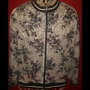 Mesh Bomber Jacket